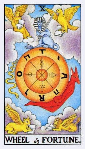 Ý Nghĩa Lá Bài X - The Wheel of Fortune Trong Tarot